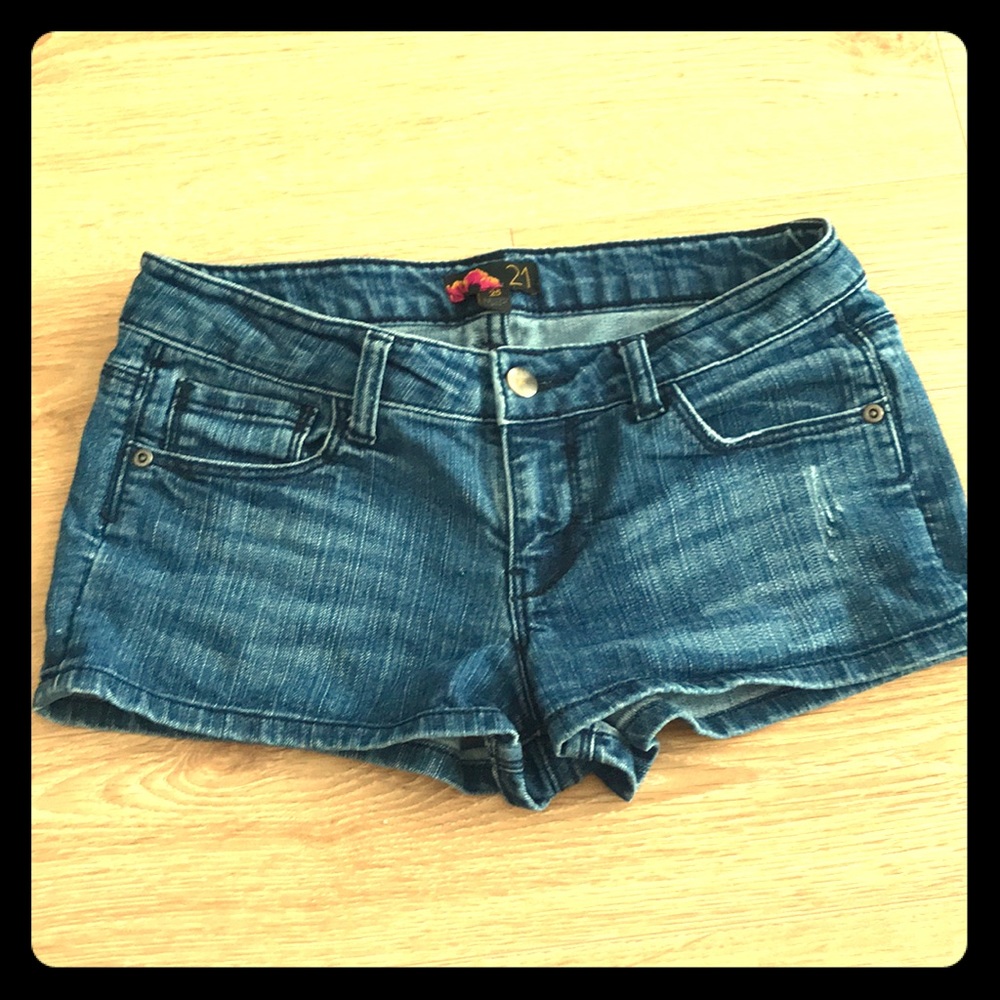 Forever 21 jean shorts